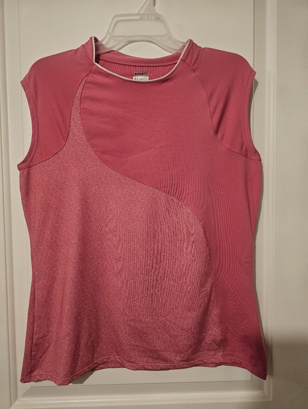 Lopez Desert dry Sleeveless Athletic Tank Top - Pink